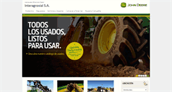 Desktop Screenshot of interagrovial.com.uy